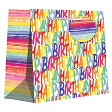 Patterned Gift Bags - 14" X 7" X 17-½"