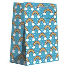 Patterned Gift Bags - 12-1/2" X 5" X 10"