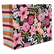 Patterned Gift Bags - 10" X 5" X 12-1/2"