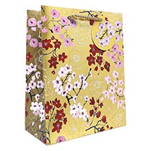 Patterned Gift Bags - 10" X 4" X 8"