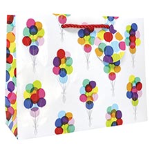 Patterned Gift Bags - 8" X 4" X 10"