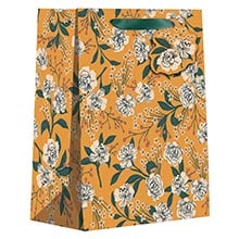 Patterned Gift Bags - 10" X 4" X 8"