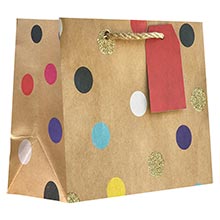 Patterned Gift Bags - 6" X 3" X 7-1/2"