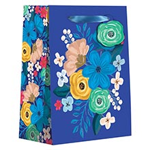 Patterned Gift Bags - 7-1/2" X 3" X 6"