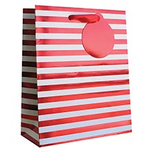 Patterned Gift Bags - 7-1/2" X 3" X 6"