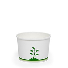 White Soup Containers & Lid (Sold Separately)