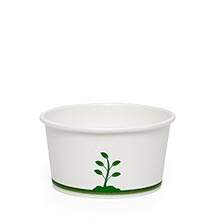 White Soup Containers & Lid (Sold Separately)