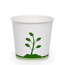 White Soup Containers & Lid (Sold Separately)