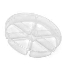 Clear R(PET) Round Plastic Food Containers