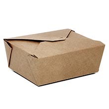 Paper Mart Brand Kraft Take-Out Boxes