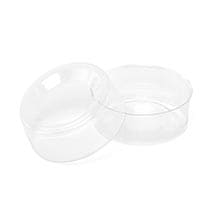 Clear 1" Diameter Cylinder Containers & Cap