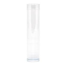 Clear 1" Diameter Cylinder Containers & Cap