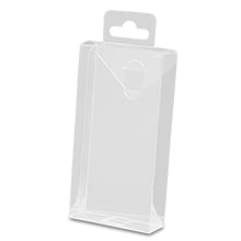 Clear Plastic Rectangular Hanger Boxes