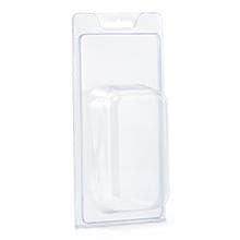 Rectangular PVC Clamshell Boxes with Hangers