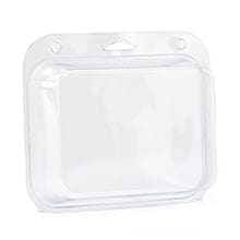 Rectangular PVC Clamshell Boxes with Hangers