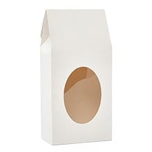 Oval Window Upright Candy Boxes