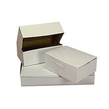  RomanticBaking 50 Pack Single Cookies Boxes 4 3/8 x 4 3/8 x 1  1/5 Bakery Boxes for Wedding Favors Party : Health & Household