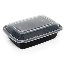 2 Piece PET Microwavable Containers