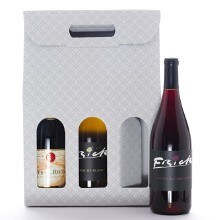 3-Bottle Quilted Wine Carry Box