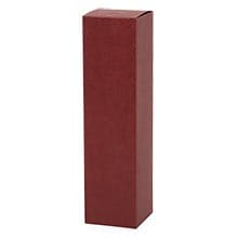 Really Red One Bottle Wine Box Cardboard - Quantity: 100 Width: 3 1/2 Height/Depth: 13 1/2 Length: 3 1/2 by Paper Mart