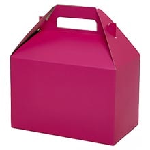 Matte Colored Gable Gift Boxes