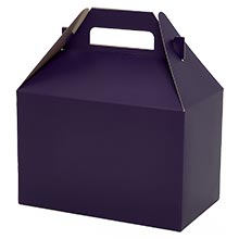 Matte Colored Gable Gift Boxes