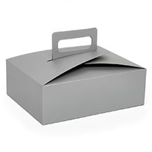 Flat Take-Out Boxes with Handle