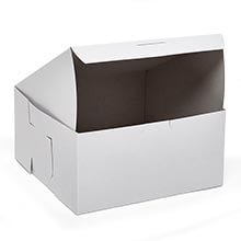 White Cake & Bakery Boxes