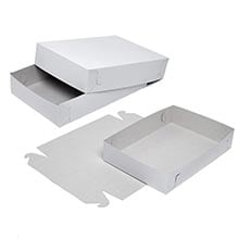 White Cake & Bakery Boxes