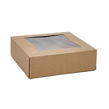 Premium Kraft Automatic Cake Boxes – Top Loading