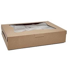 Premium Kraft Automatic Cake Boxes – Top Loading