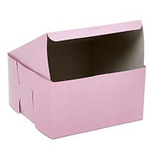 Standard Pink Cake & Pastry Boxes