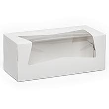 Pastry Box with Wrap Around Window