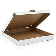 Pizza Boxes - Plain White & Kraft