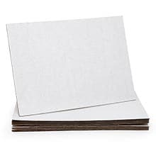 White Rectangle Cake Sheets