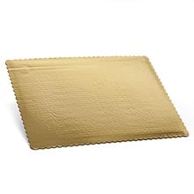 Metallic Rectangle Cake Pads