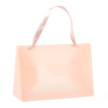 Ribbon Handle Plastic Mini Purses