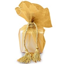 3X Gift Wrap Red Organza Fabric Basket Bottle Wrapping 70cm w/ Tassel