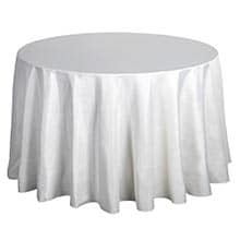 Polyester Round Tablecloth - 108" / 120"