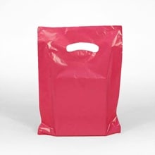 Premium Glossy Plastic Merchandise Bags - 1.5-1.25 mil