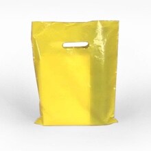 Premium Glossy Plastic Merchandise Bags - 1.5-1.25 mil