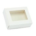 100ea - 9 X 4 X 1-1/4 Kraft 3 Section Window Soap Box by Paper Mart 
