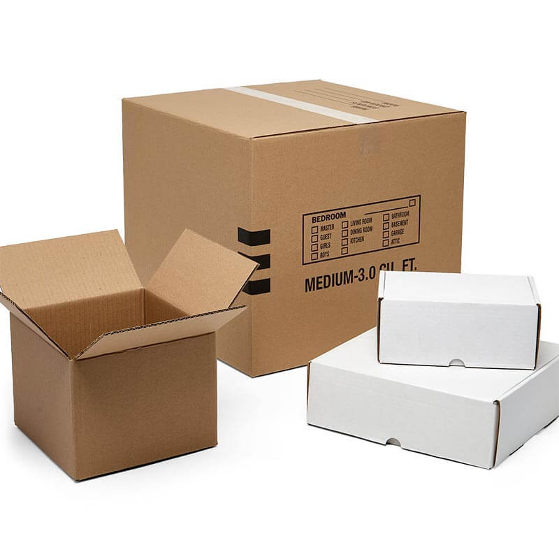 Different Shipping boxes