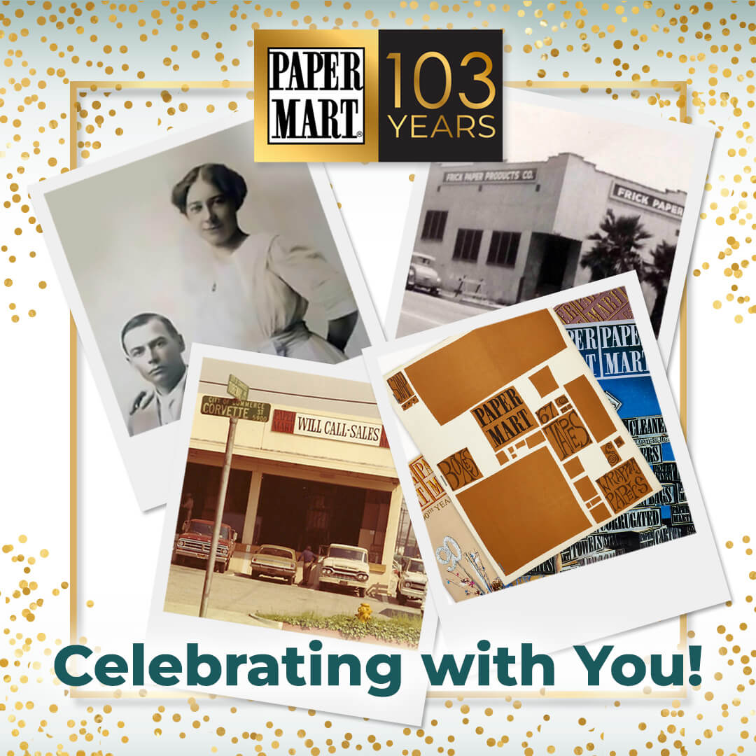 Celebrating 103 Years of Excellence: A Retrospective on Paper Mart’s Journey
