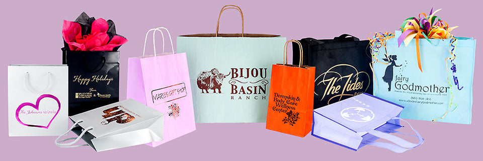 Custom shopping bags