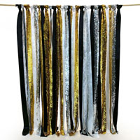 DIY New Year's Eve Backdrop