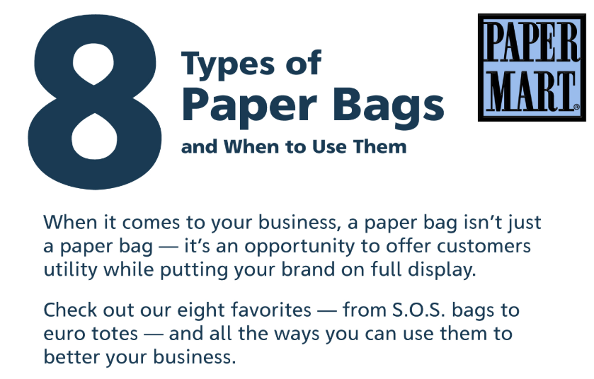 8 Types of Paper Bags and When to Use Them