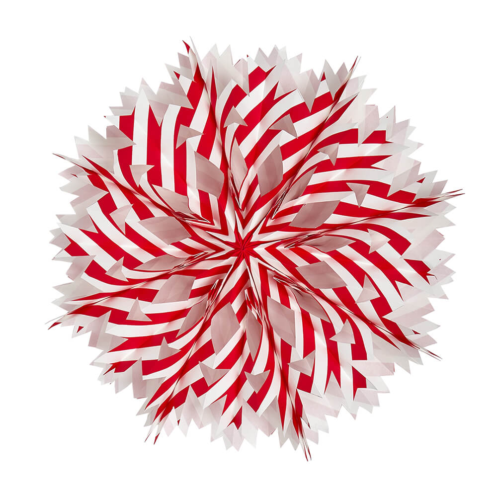DIY Paper Bag Snowflakes