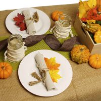 Thanksgiving Table Setting