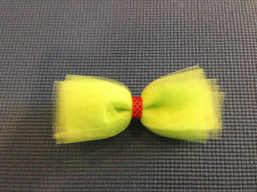 How to Make a Tulle Hair Bow